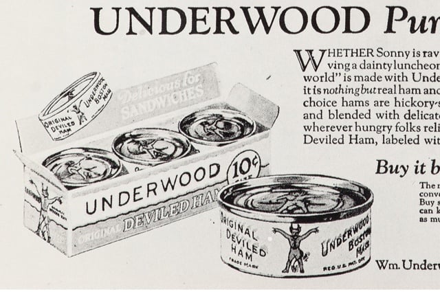 Vintage Underwood ad